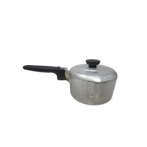 Vintage Wagner Ware Magnalite 4681 1/2p Aluminum Sauce Pot Pan Lid Included